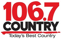 106.7 Country Logo